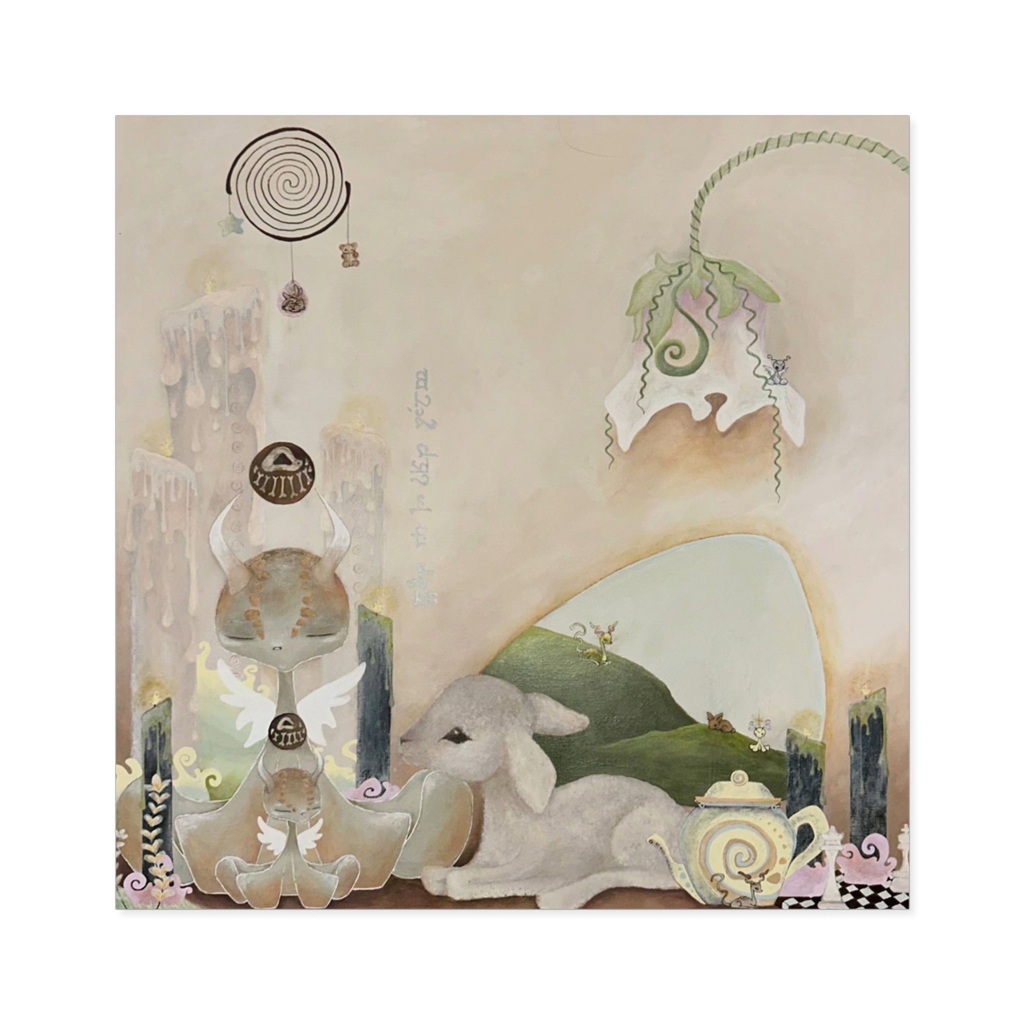 🧸Exist in the Soft Realm sticker