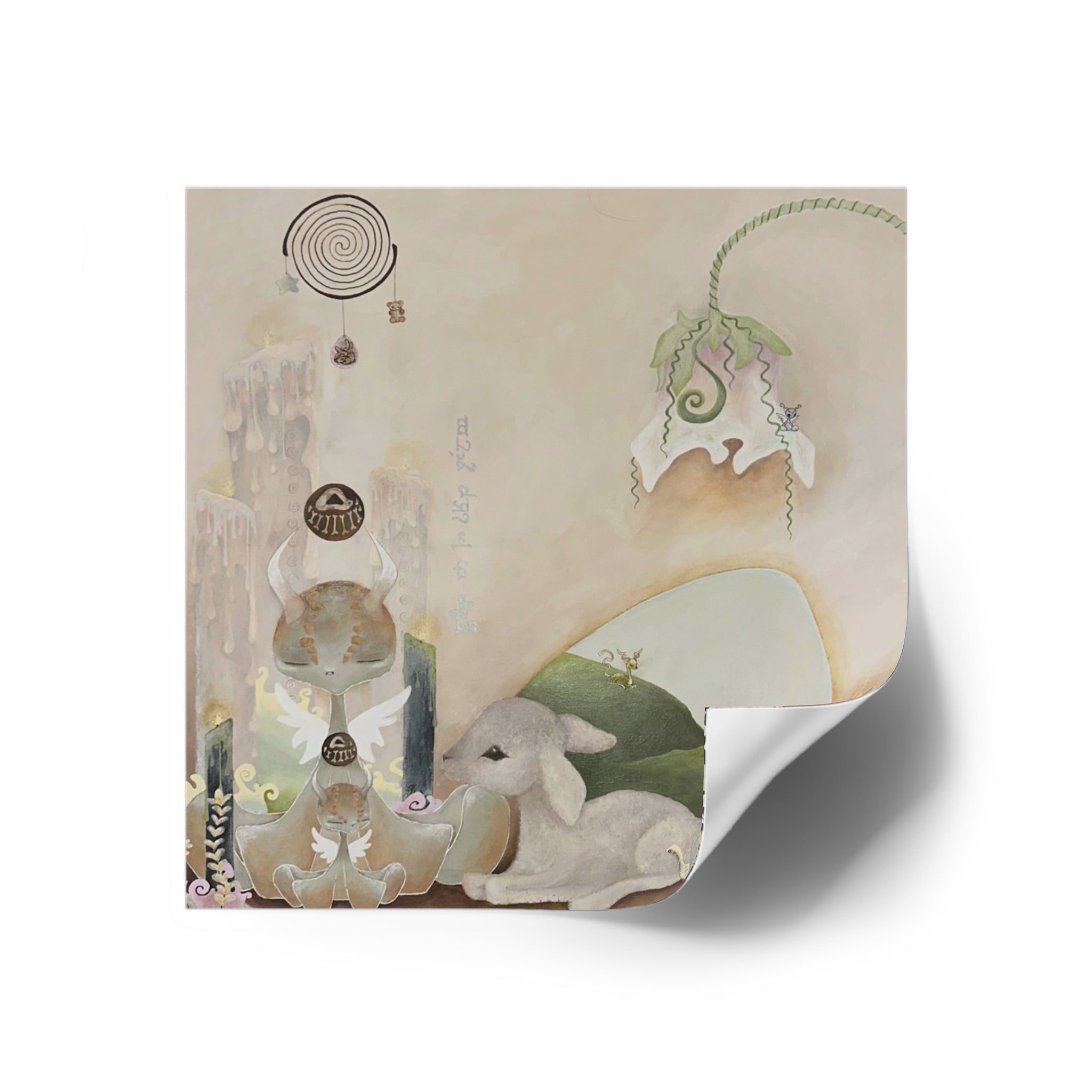 🧸Exist in the Soft Realm sticker