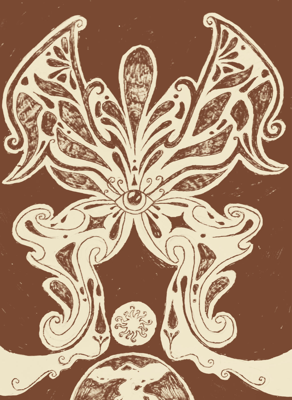 “Angel” print